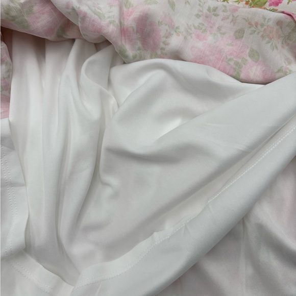 Altar'd State Floral Midi Dress Size M NEW Square Neck Puff Sleeve Cottagecore - Picture 8 of 8